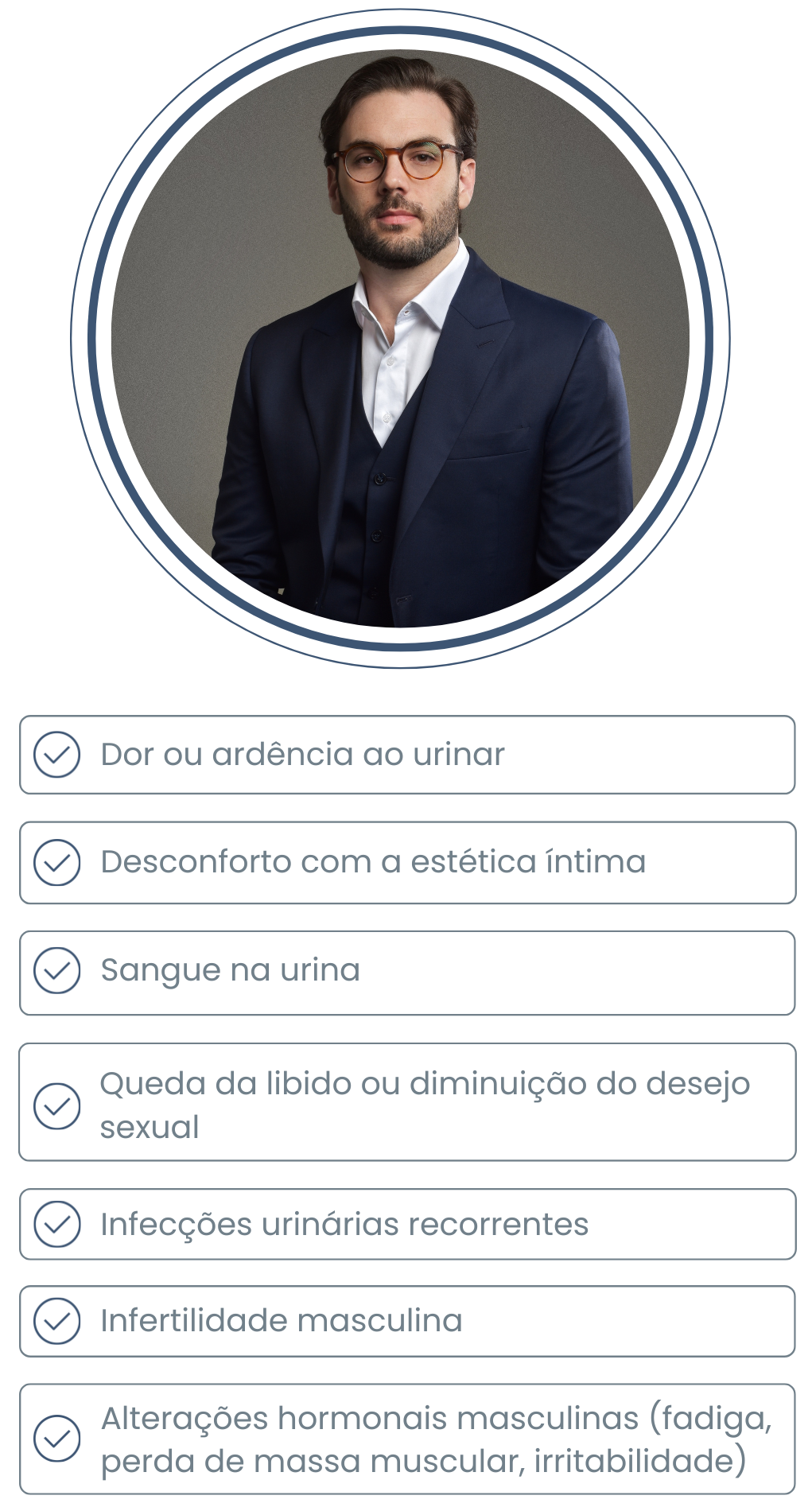 Sintomas para procurar um urologista em mobile